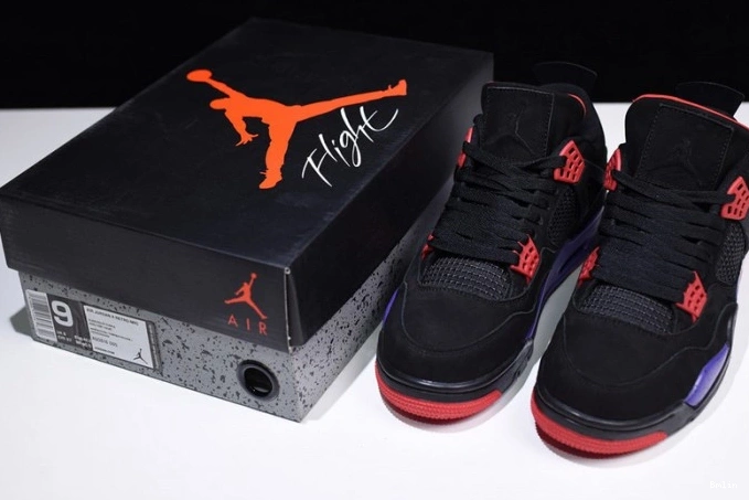 Bmlin Shoes AQ3816-065 4 Retro Air NRG Raptors